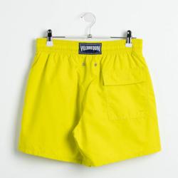 Vilebrequin Yellow Moorea Solid Swim Trunks M (Available for UAE Customers Only)