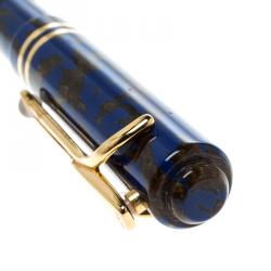 Visconti Blue R.M.S Titanic Limited Edition 1878 Fountain Pen, with 18 K Two Tone Gold Nib M
