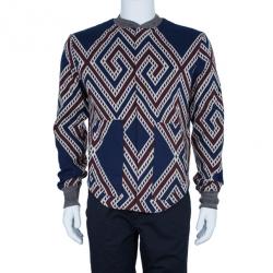 Vivienne Westwood Men's Geometric Print Bomber Jacket L