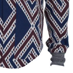 Vivienne Westwood Men's Geometric Print Bomber Jacket L