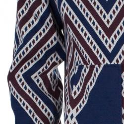 Vivienne Westwood Men's Geometric Print Bomber Jacket L