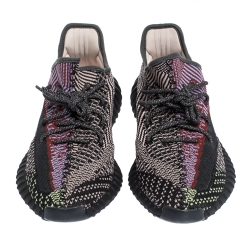 Pre Owned Yeezy Multicolor Yecheil Cotton Knit Boost 350 V2 Sneakers Size 46
