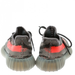 Yeezy x Adidas Two Tone Cotton Knit Boost 350 v2 Zebra Sneakers Size 37.5