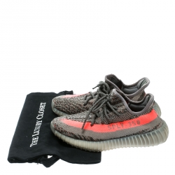 Yeezy x Adidas Two Tone Cotton Knit Boost 350 v2 Zebra Sneakers Size 37.5