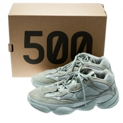 Yeezy x Adidas Salt Mesh And Suede 500 Sneakers Size 40