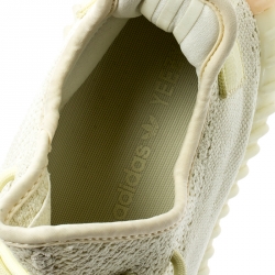 Pre Owned Yeezy x Adidas Butter Cotton Knit Boost 350 V2 Sneakers Size 42.5