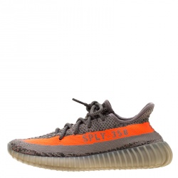 Yeezy x Adidas Two Tone Cotton Knit Boost 350 v2 Zebra Sneakers Size 38.5