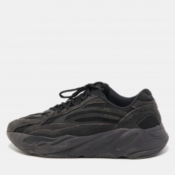 X Black/grey Suede And Canvas Boost 700 V2 Vanta Sneakers