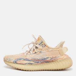 X Multicolor Knit Fabric Boost 350 V2 Sneakers