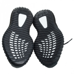 مملوكة مسبقًا حذاء رياضي ييزي × أديداس بوست 350 V2 شبكة وقطن أسود مقاس 42