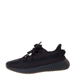 مملوكة مسبقًا  حذاء رياضي ييزي × اديداس بوست 350 V2 تريكو قطن رصاصي مقاس 40.5