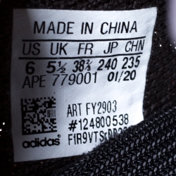 مملوكة مسبقًا Yeezy x Adidas Cinder Cotton Knit Boost 350 V2 Sneakers Size 38.5