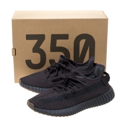 مملوكة مسبقًا Yeezy x Adidas Cinder Cotton Knit Boost 350 V2 Sneakers Size 38.5