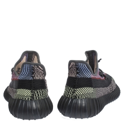 مملوكة مسبقًا حذاء رياضي ييزي  x أديداس "بوست 350 ڨي2" تريكو قطن متعدد الألوان مقاس 46