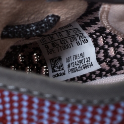 Pre Owned  حذاء رياضي ييزي × اديداس "بوست 350 ڨي2 يشيل" تريكو قطن متعدد الألوان مقاس 42.5