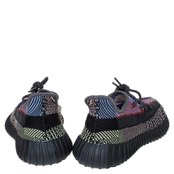 Pre Owned  حذاء رياضي ييزي × اديداس "بوست 350 ڨي2 يشيل" تريكو قطن متعدد الألوان مقاس 42.5