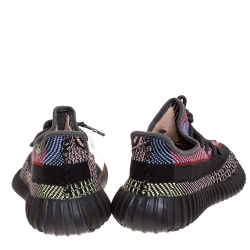 Pre Owned Yeezy x Adidas Multicolor Cotton Knit Boost 350 Yecheil Sneakers Size 36