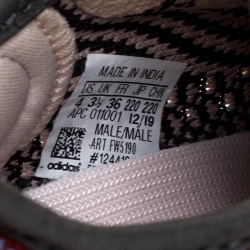 Pre Owned Yeezy x Adidas Multicolor Cotton Knit Boost 350 Yecheil Sneakers Size 36