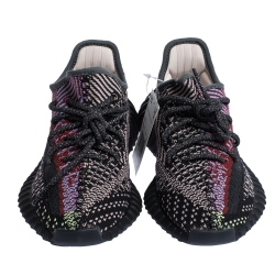 Pre Owned Yeezy x Adidas Multicolor Yecheil Cotton Knit Boost 350 V2 Sneakers Size 36
