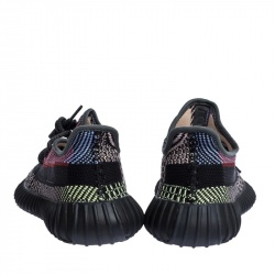 Pre Owned Yeezy x Adidas Multicolor Yecheil Cotton Knit Boost 350 V2 Sneakers Size 36