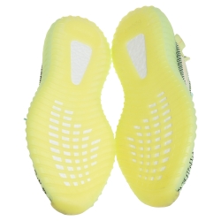 Pre Owned Yeezy x Adidas Green Cotton Knit Boost 350 V2 Yeeree Sneakers Size 45.5