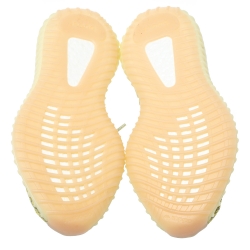 Pre Owned Yeezy x Adidas Yellow Cotton Knit Boost 350 V2 Marsh Sneakers Size 40