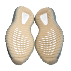 Pre Owned Adidas Yeezy Blue Knit Fabric 350 V2 Israfil Sneakers Size 45