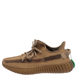 Yeezy x Adidas Brown Cotton Knit and Mesh Boost 350 V2 Earth