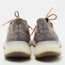 Pre Owned Yeezy x Adidas Grey Knit Fabric Boost 380 Mist Sneakers Size 39 1/3