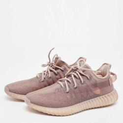 Pre Owned Yeezy x Adidas Purple Mesh Boost-350-v2-Mono-Mist Sneakers Size 45.5