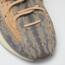 Pre Owned Yeezy x Adidas Grey Knit Fabric Boost 380 Mist Sneakers Size 42 2/3