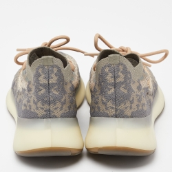 Pre Owned Yeezy x Adidas Grey Knit Fabric Boost 380 Mist Sneakers Size 42 2/3