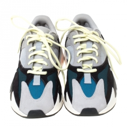 Pre Owned Yeezy x Adidas Multicolor Mix Media Boost 700 Wave Runner Sneakers Size 38