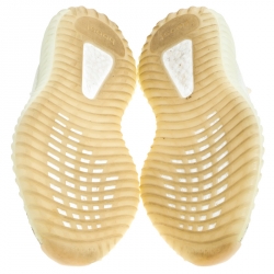 Pre Owned حذاء رياضي ييزي x اديداس 350 V2 بوست قطن أصفر فاتح مقاس 36