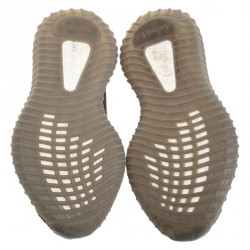 Pre Owned  حذاء رياضي يزي × أديداس بوست 350 V2 بيلوغا قطن رصاصي مقاس 37.5