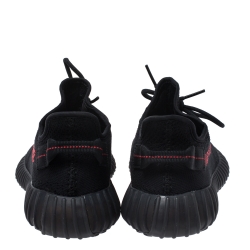 Pre Owned  حذاء رياضي يزي × أديداس بوست 350 V2 بيلوغا قطن أسود مقاس FR 42.5