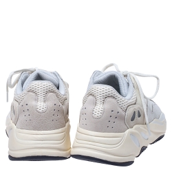 Pre Owned Yeezy x Adidas White Analog Boost 700 Sneakers Size 43.5