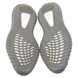 Pre Owned Yeezy x Adidas Grey Cotton Knit Boost 350 V2 Beluga Sneakers Size 46