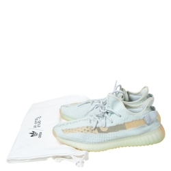 مملوكة مسبقًا حذاء رياضي ييزي x أديداس قطن تريكو رصاصي /أبيض  بوست 350 V2 ستاتيك مقاس 41.5