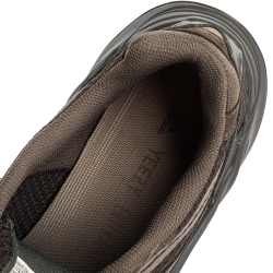 Pre Owned Yeezy x Adidas Grey Nubuck and Leather Boost 700 V2 Geode Sneakers Size 44.5