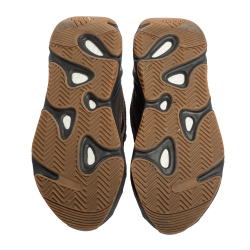 Pre Owned Yeezy x Adidas Grey Nubuck and Leather Boost 700 V2 Geode Sneakers Size 44.5