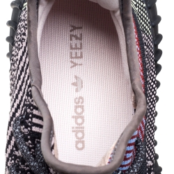 Pre Owned Yeezy x Adidas Multicolor Yecheil Cotton Knit Boost 350 V2 Sneakers Size 42