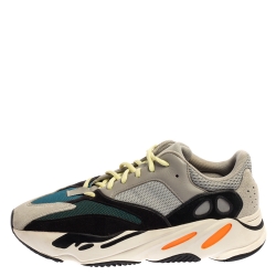 مملوكة مسبقًا Yeezy x Adidas Multicolor Mix Media Boost 700 Wave Runner Sneakers Size 46