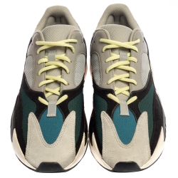 مملوكة مسبقًا Yeezy x Adidas Multicolor Mix Media Boost 700 Wave Runner Sneakers Size 46