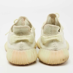 Yeezy x Adidas Green Knit Fabric Boost 350 V2 Butter Sneakers Size 44 2/3