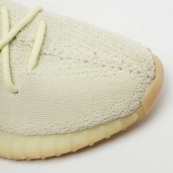 Yeezy x Adidas Green Knit Fabric Boost 350 V2 Butter Sneakers Size 44 2/3