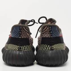 Pre Owned Yeezy x Adidas Multicolor Knit Fabric Boost 350 V2 Yecheil Sneakers Size 40
