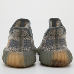 Yeezy x Adidas Blue/White Knit Fabric Boost 350 V2 Israfil Sneakers Size 36 2/3