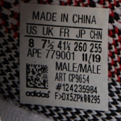 Pre Owned Yeezy x Adiddas White/Black Knit Fabric Boost 350 V2 Zebra Sneakers Size 41 1/3