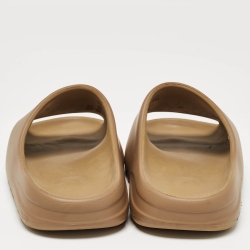 Yeezy x Adidas Brown Rubber Core Slides Size 46